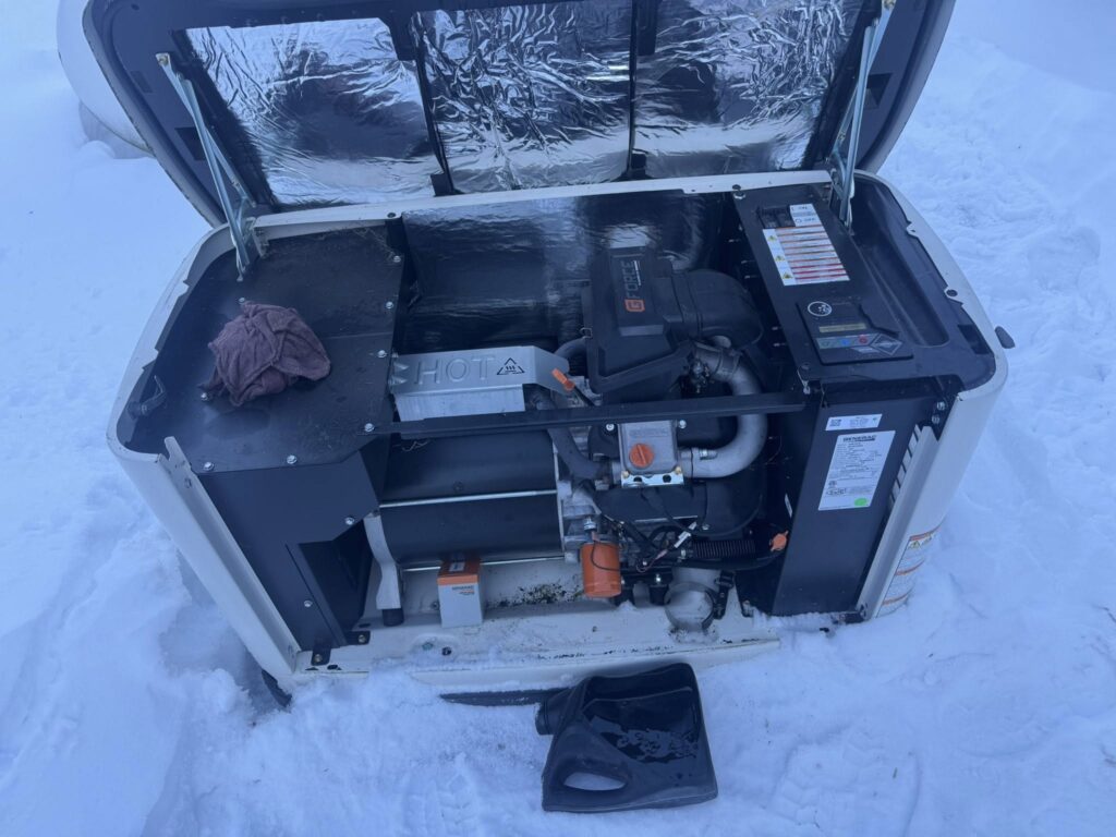 Residential standby generator service and repair